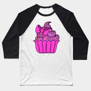 Cupcake Love Baseball T-Shirt